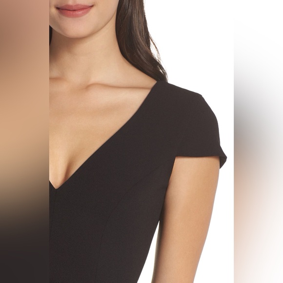 Cory chiffon Fit and flare cocktail dress Size large - Picture 2 of 13